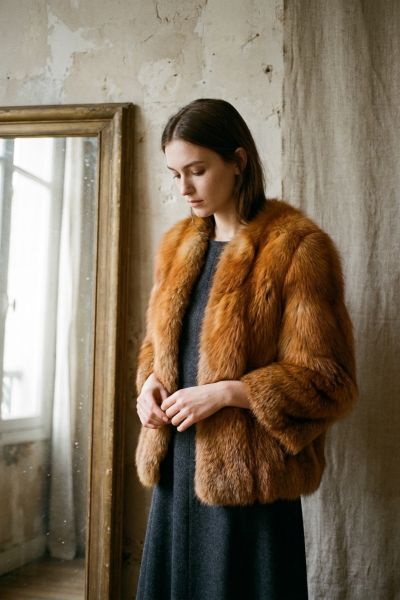 Ombré · Fox Jacket