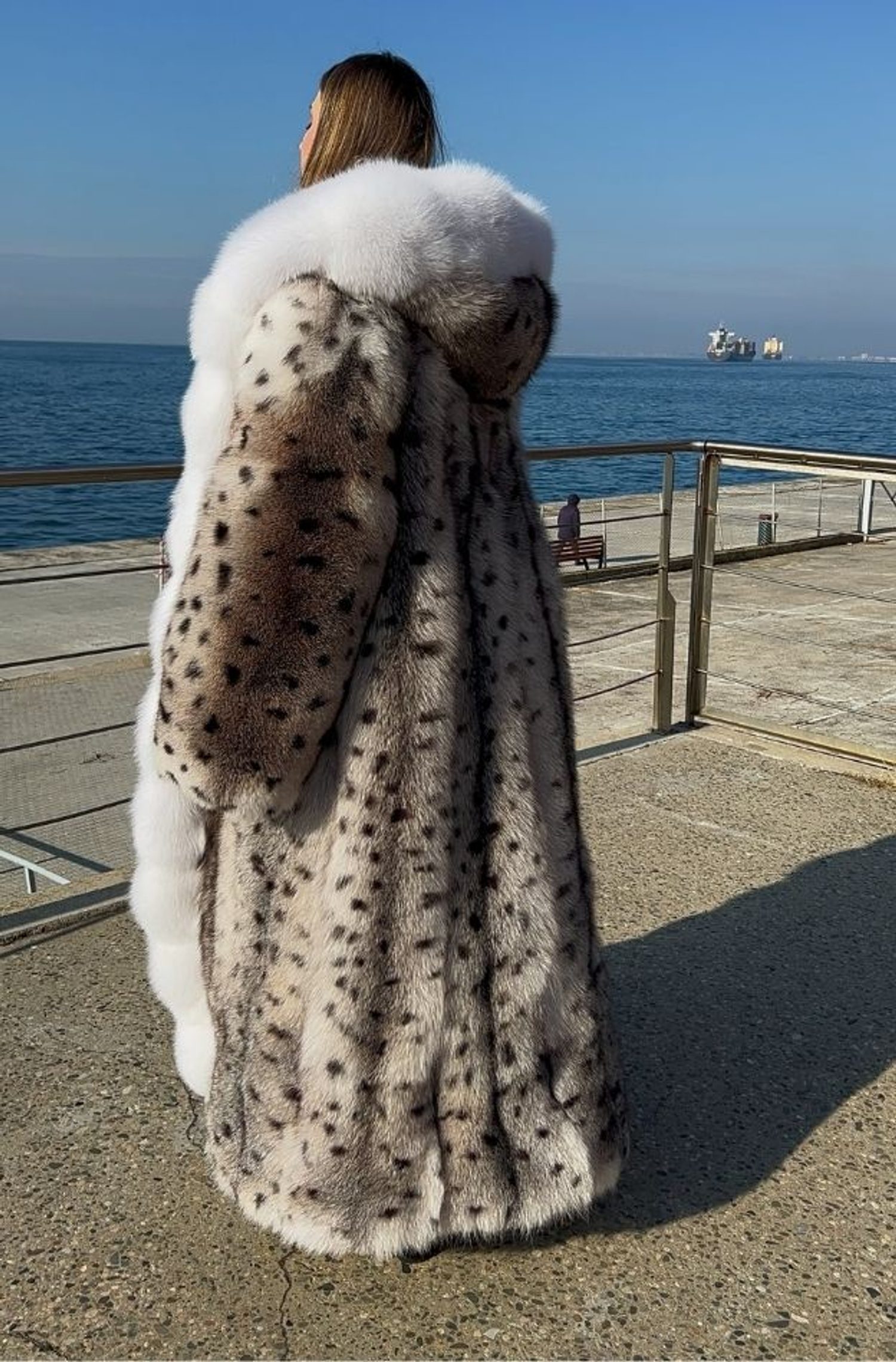Snow-leopard fox