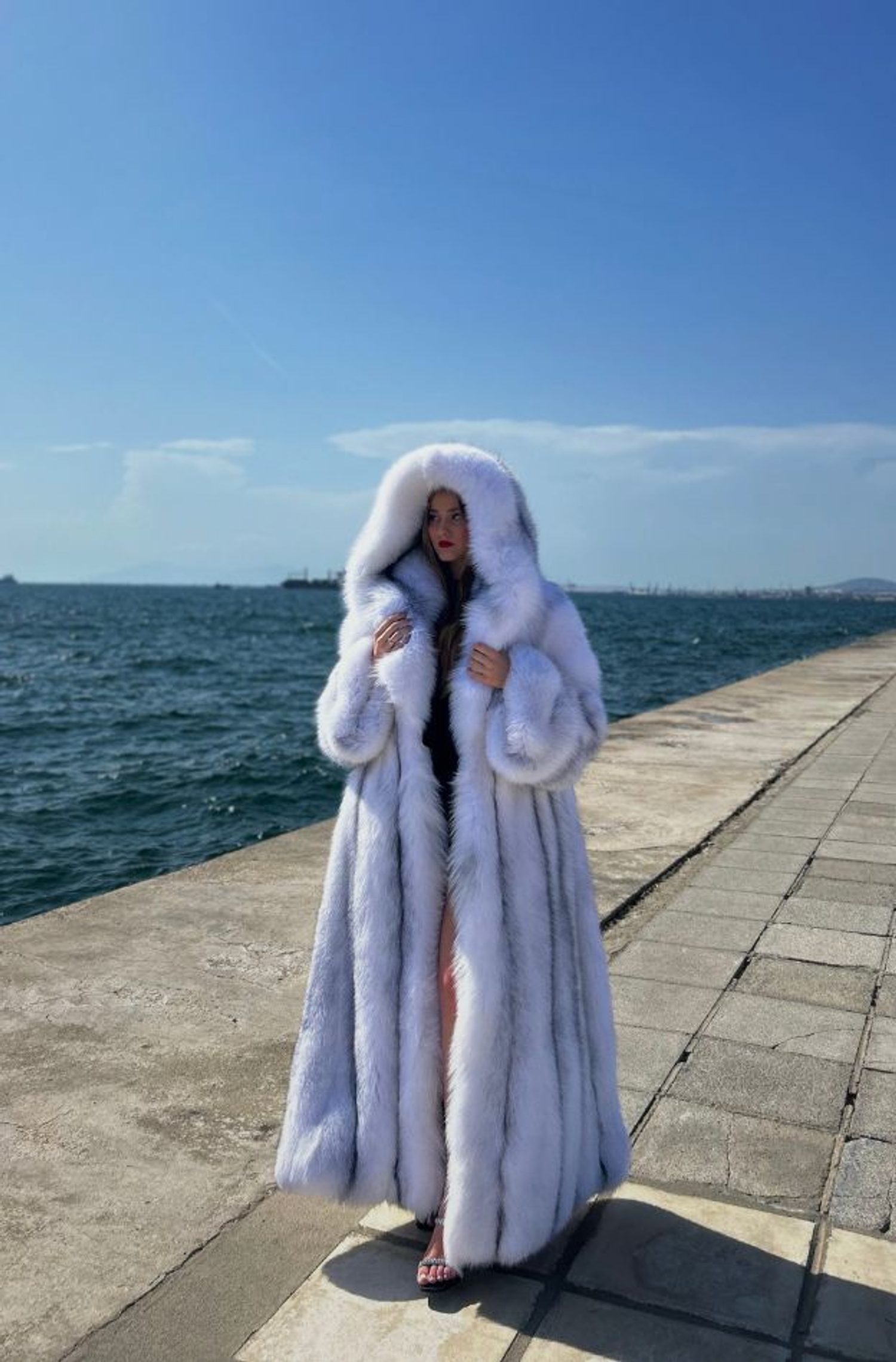 Frost Fox, Floor-Length